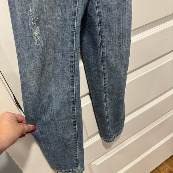 Free People Classic Light Blue Denim Overalls - Picture 6 of 15